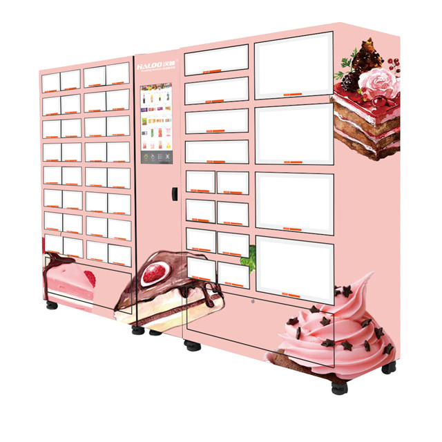 máquina de venda automática do cacifo 1500W para OEM 7 da certificação do CE da sobremesa