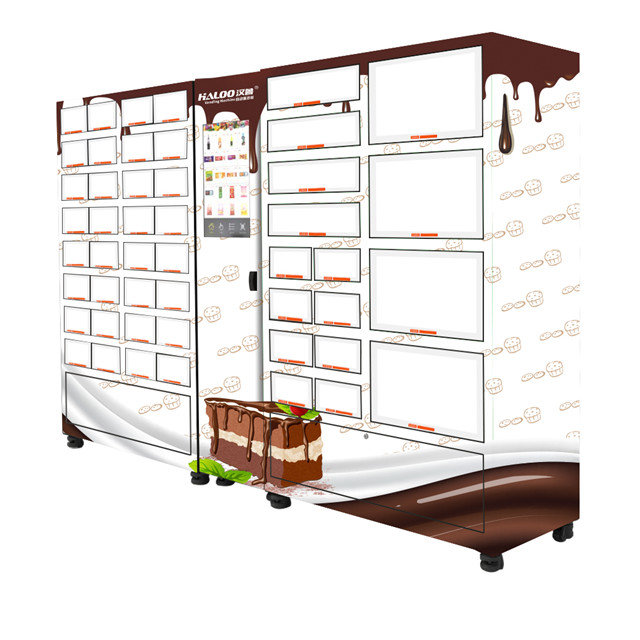 máquina de venda automática do cacifo 1500W para OEM 5 da certificação do CE da sobremesa