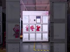 Máquina de venda automática de flores com tela sensível ao toque Halo de 21,5 polegadas com sistema de refrigeração e preservação, feita