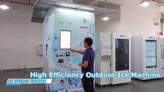 máquina de venda automática do gelo
