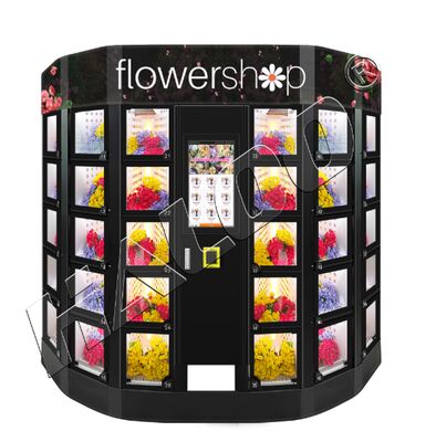 Olá Fornecedor de Máquinas de Venda Automática Vendo distribuidor de flores Máquina de Venda Automática Personalizada Totalmente Automática de Flores Touch
