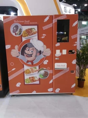 Único OEM quente do poder da máquina de venda automática 3500W do fast food de Mircowave