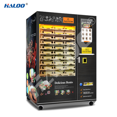 Máquina automática de venda automática de alimentos congelados com tela grande de 49&quot; Máquina de venda automática com freezer ODM