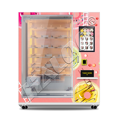 Rede congelada automática de Wifi do poder da máquina de venda automática 900W do gelado