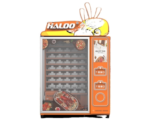 Máquina de venda automática automática do alimento da eficiência alta do aquecimento com micro-ondas