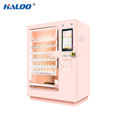 Máquina de venda automática Haloo Fabricante Máquina de venda automática de perfume de 21,5 polegadas Publicidade Smart Touch Screen