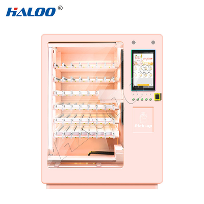Máquina de venda automática Haloo Fabricante Máquina de venda automática de perfume de 21,5 polegadas Publicidade Smart Touch Screen