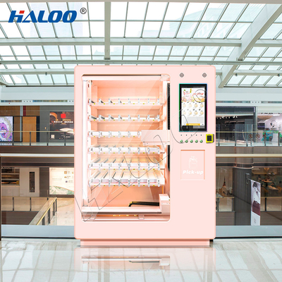 Máquina de venda automática Haloo Fabricante Máquina de venda automática de perfume de 21,5 polegadas Publicidade Smart Touch Screen
