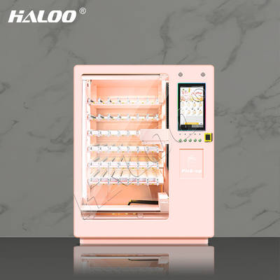 Máquina de venda automática Haloo Fabricante Máquina de venda automática de perfume de 21,5 polegadas Publicidade Smart Touch Screen