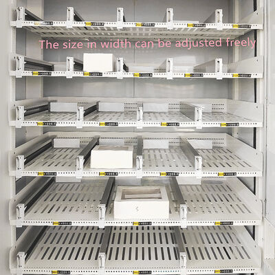 Máquina de venda automática de bolos com tela sensível ao toque de 21,5 polegadas e grande capacidade, com estrutura de espuma de chapa de aço colorida e sistema de envio XY