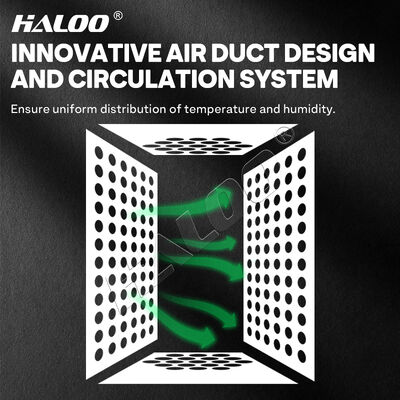 Máquina de venda de flores Haloo com função SDK, corpo em aço inoxidável com sistema de refrigeração e humidificação