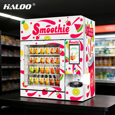 Halo 24-hour frozen fruit smoothie mixer fresh fruit smoothie vending machine thick metal plate material