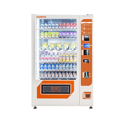 Máquina de venda automática fria automática refrigerada da bebida para bebidas e petiscos
