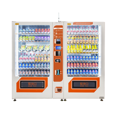 Máquina de venda automática fria automática refrigerada da bebida para bebidas e petiscos