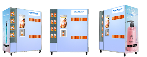 Máquina de venda automática de salvamento popular do detergente para a roupa da garrafa