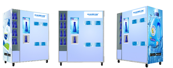 Máquina de venda automática de salvamento popular do detergente para a roupa da garrafa
