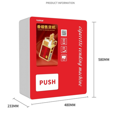 Cigarro de papel Mini Vending Machine fixado na parede do preservativo