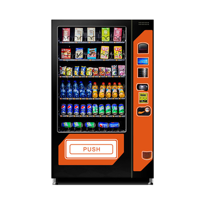 Teclado numérico que toca na máquina de venda automática refrigerando do metro das máquinas de venda automática para o alimento e as bebidas