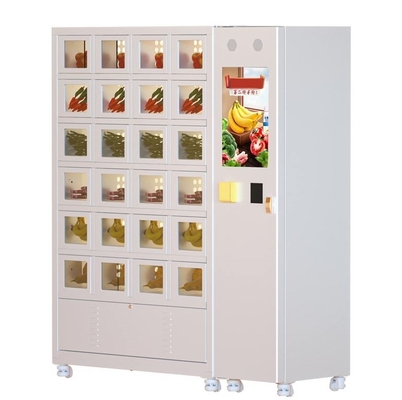 Máquina de venda automática refrigerando do cacifo para o sushi dos bolos da carne dos vegetais de fruto fresco