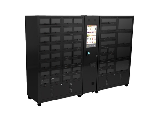 Máquina de venda automática refrigerada marisco personalizada do armário da flor da carne do bolo do tamanho do cacifo