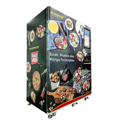 máquina de venda automática congelada 4000W da refeição, equipamento do vendedor de alimento de SDK