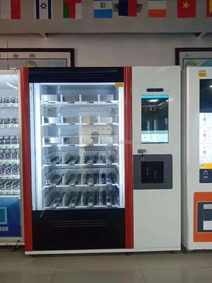 -18 máquina de venda automática congelada do marisco, máquina de venda automática congelada 80 escolhas da carne