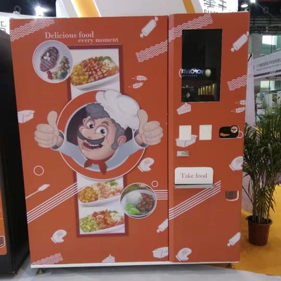 -18 máquina de venda automática congelada do marisco, máquina de venda automática congelada 80 escolhas da carne
