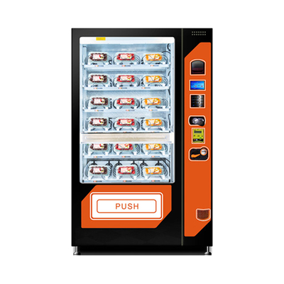 Máquina de venda automática da vitamina da máquina de venda automática da garrafa de vidro do elevador