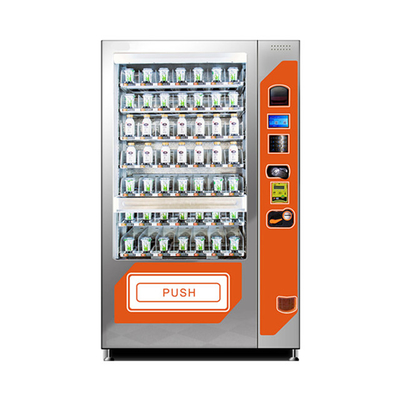 Máquina de venda automática da vitamina da máquina de venda automática da garrafa de vidro do elevador