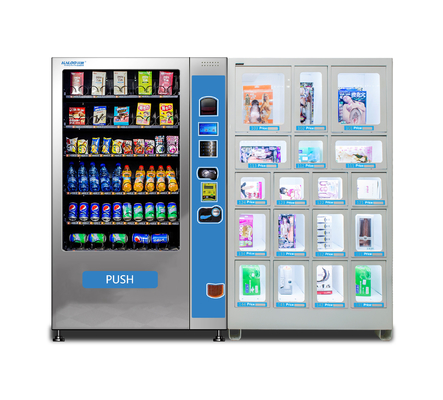 OEM combinado do poder do petisco de 220V 60HZ e da máquina de venda automática 60W da soda