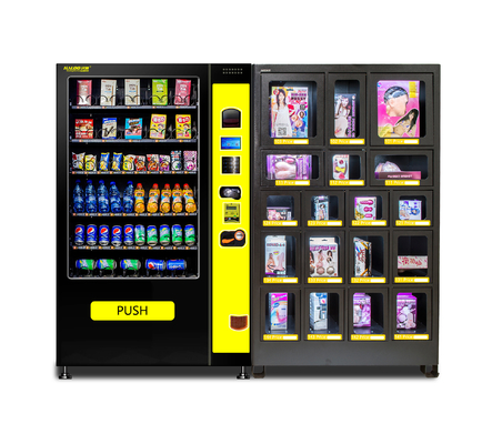 OEM combinado do poder do petisco de 220V 60HZ e da máquina de venda automática 60W da soda
