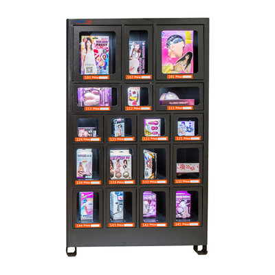 Entalhes da bobina da espiral da máquina de venda automática dos produtos do sexo do preservativo da máquina de venda automática da combinação