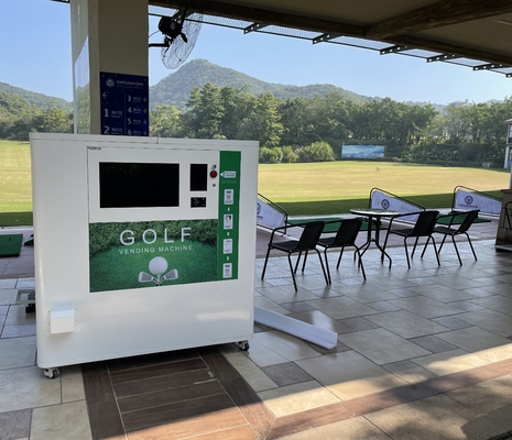 Máquina de venda automática da bola de golfe de HALOO para a rede do campo de golfe 4g Wifi
