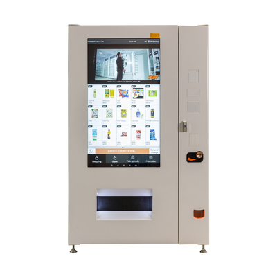 Máquina de venda automática combinado da soda grande do petisco da tela, Chips Vending Machine