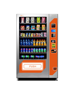 Máquina de venda automática fria automática refrigerada da bebida para bebidas e petiscos