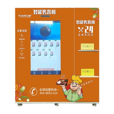 49&quot; máquina de venda automática congelada automática do congelador da máquina de venda automática do alimento da tela grande