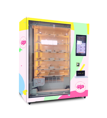 Máquina de venda automática da salada das máquinas de venda automática dos alimentos frescos da máquina de venda automática do refrigerador