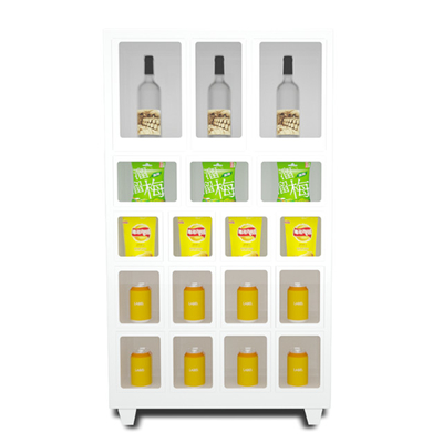 Máquina de venda automática do cacifo dos acessórios de Haloo para petiscos e vinho