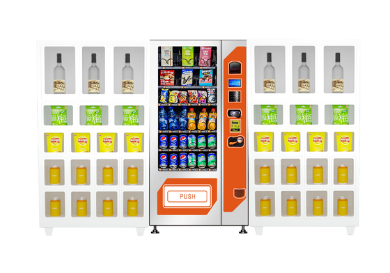 O certificado do CE refrigerou não máquinas de venda automática do cacifo para o produto de beleza
