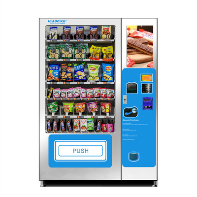OEM normal da altura da largura 1920mm de Chips Snacks Vending Machine 1350mm da temperatura 120W