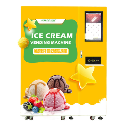 Máquina de venda automática do tubo de Lolly Vending Machine Ice Cream do gelo do gelado congelada