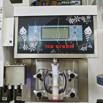 Máquina de venda automática macia exterior totalmente automático do gelado do saque