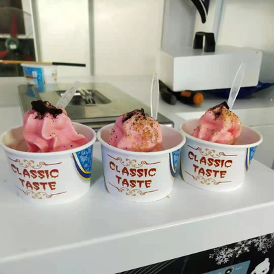 Desvirilizado 24 horas de máquina de venda automática automática macia do gelado do robô da máquina de venda automática do gelado do autosserviço
