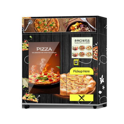 Máquina de venda automática quente da pizza com o tela táctil grande de 49 polegadas