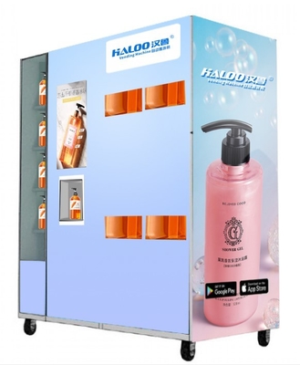Máquina de venda automática detergente líquida do reenchimento do certificado do CE automática para estudantes da escola